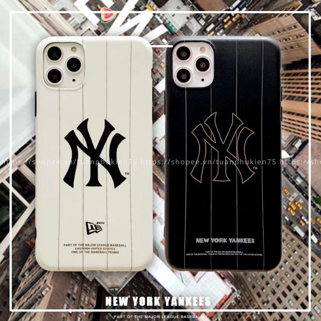 Ốp Lưng Iphone ⚡ Ốp Lưng Điện Thoại Iphone NewYork Yankees ⚡ Full Size Từ Iphone 6 - 11 Promax - Tuấn Case 75