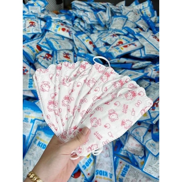 khẩu trang KF94 cho bé từ 5-10 tuổi bịch 10 cái.