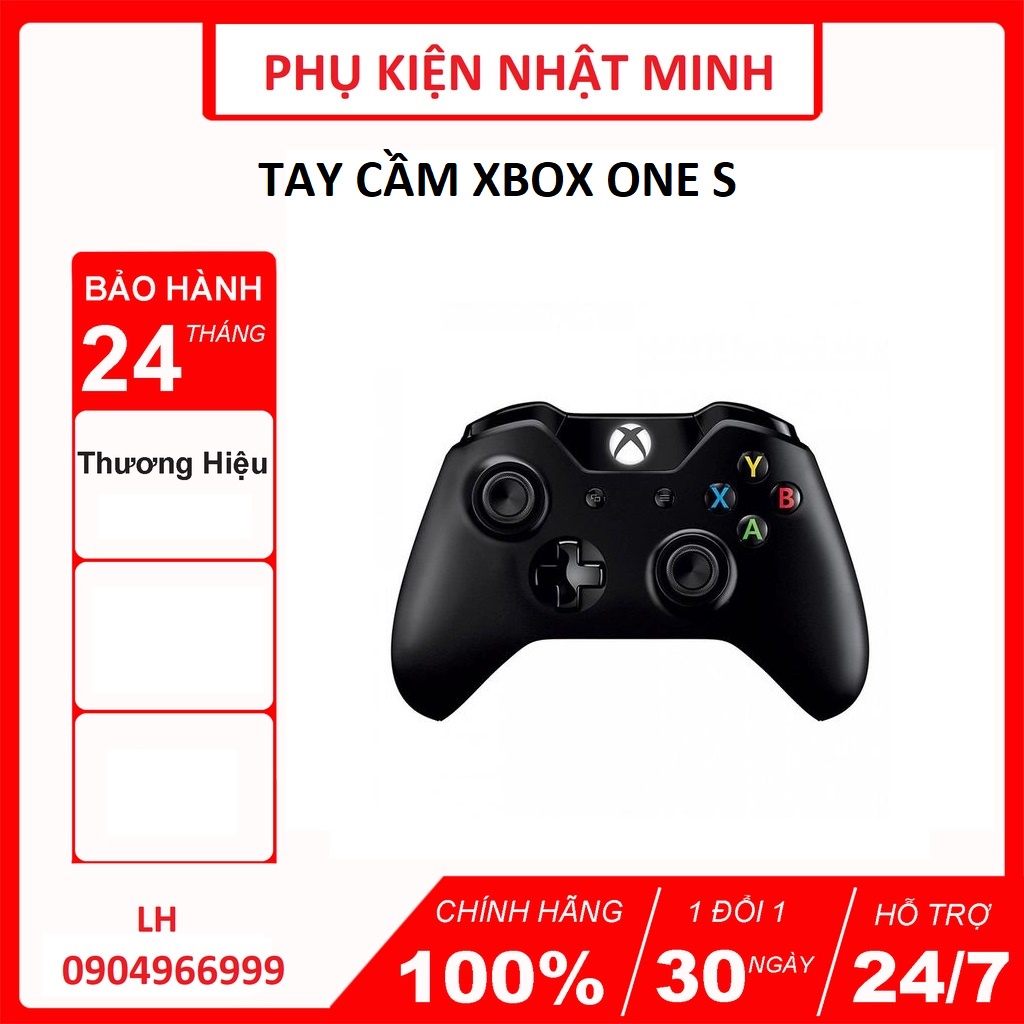 [CHÍNH HÃNG GIÁ TỐT] Tay cầm game Xbox One S Black Tay cầm chuyên game FIFA ONLINE 4 Cực đỉnh