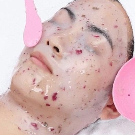 Bột Mặt Nạ Noa Hồng Cánh Gói 500g 1000g Mặt Nạ Noa Hồng Cánh Colagen Cao Cấp