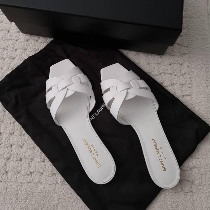 dép nữ YSL Tribute Flat Sandals New Season