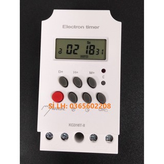 Hẹn giờ KG316T-II 220V 25A tắt mở tự động thông minh, hàng nhập khẩu, loại tốt