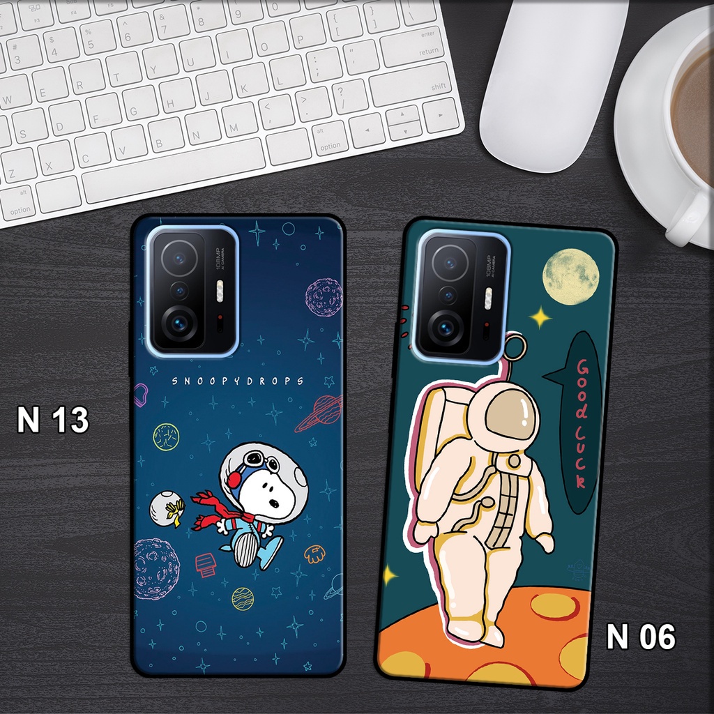 Ốp lưng Xiaomi 11T 5G - Xiaomi 11T Pro 5G ( Mi 11T 5G - Mi 11T Pro 5G) dẻo In Hình Vũ Trụ - Trend - Dễ Thương