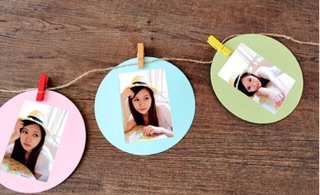 Bộ khung ảnh 6 chiếc hình tròn K1361