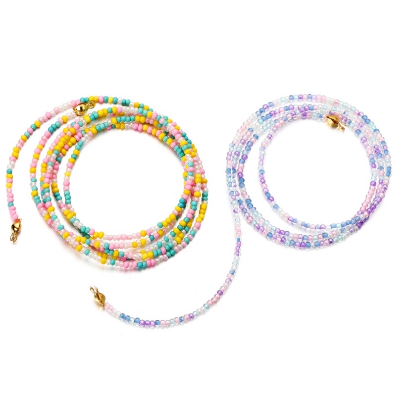 Set hạt xỏ St.kunkka bằng thủy tinh chất lượng cao 2mm 10g tùy chọn màu sắc