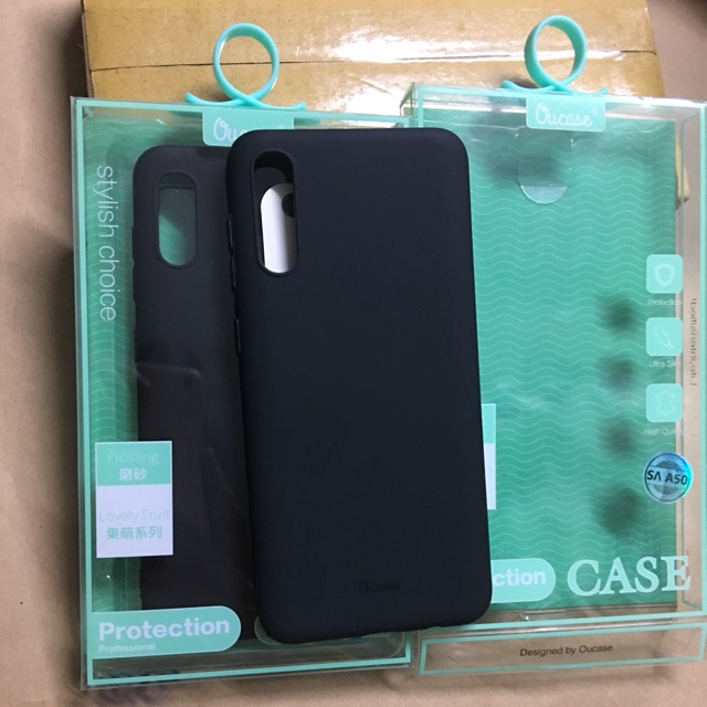 Ốp lưng dẻo Ou Case cho Galaxy A50 2019 ( Đen )