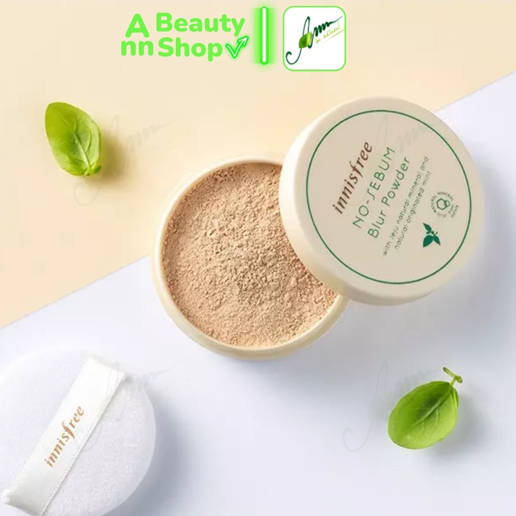 Phấn phủ dạng bột No Sebum Powder Innisfree