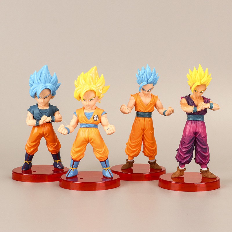 13-14Cm nhân vật 7 viên ngọc rồng cao son Goku CB4