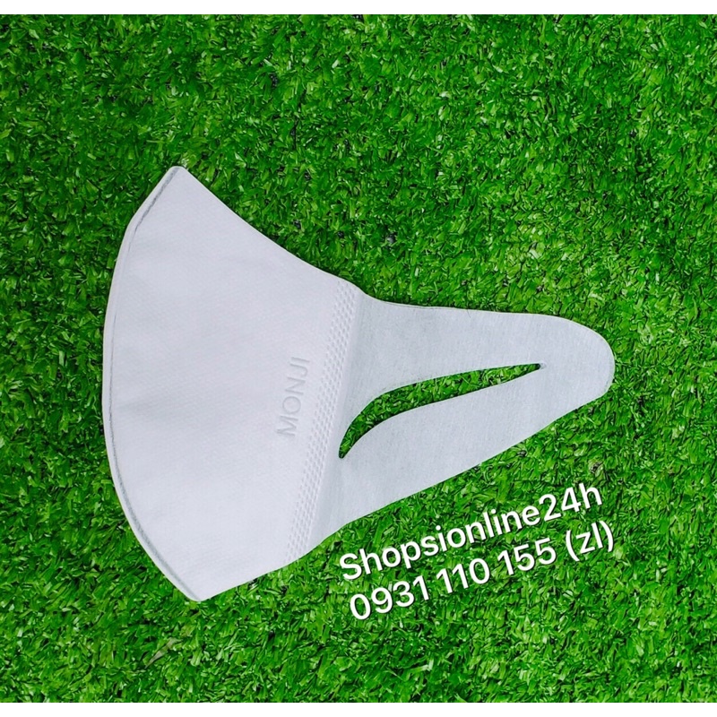 ✅ Hộp 50 cái khẩu trang 3D Mask Monji Nhật Bản kháng khuẩn cao cấp