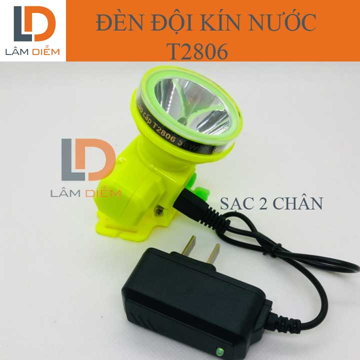 ĐÈN PIN ĐỘI ĐẦU SIÊU SÁNG CHÔNG NƯỚC T2806 - 2808 - 2810