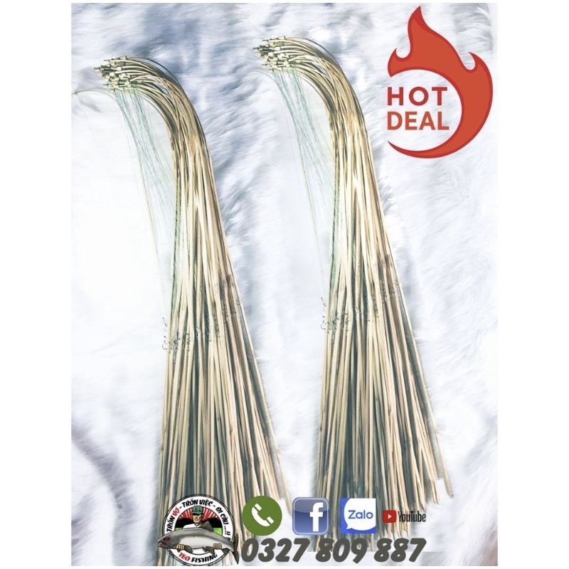 Combo 50 Cần Câu Cắm Cá Trê, Cá Lóc