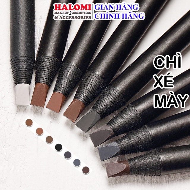 Chì kẻ mày Haozhuang sắc nét dễ kẻ, chì xé kẻ mày phẩy sợi chuyên dùng cho makeup | BigBuy360 - bigbuy360.vn