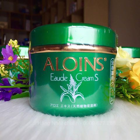 Kem dưỡng da toàn thân lô hội Alonis Eaude Creams Nhật 185g