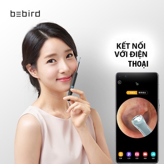 Dụng cụ lấy ráy tai nội soi Xiaomi Bebird R1- Máy lấy ráy tai có đèn kèm camera thông minh - Kết nối APP điện thoại