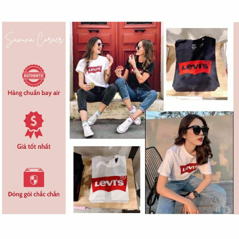 Áo thun logo Levis chính hãng