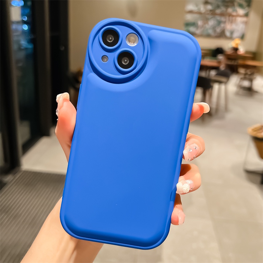 Ốp Điện Thoại silicone Mềm Trong Suốt Mắt To Cho iPhone 13 12 11 Pro Max 13