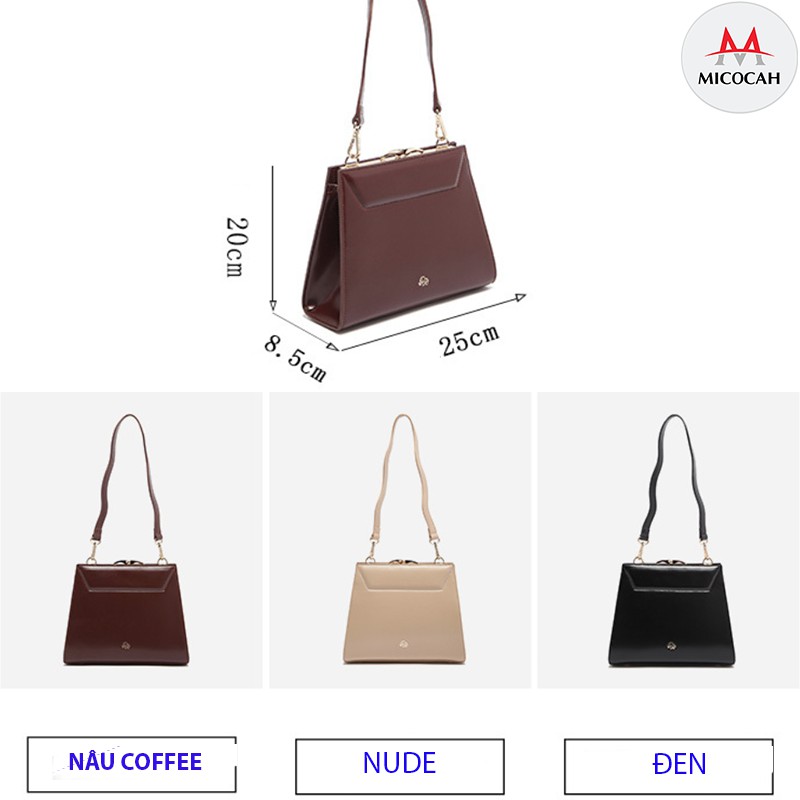 Túi Xách Nữ Đeo Chéo Kẹp Nách Chính Hãng MICOCAH Dáng Công Sở Thời Trang Da Cao Cấp Cực Đẹp MC62 | BigBuy360 - bigbuy360.vn