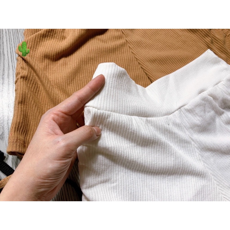 Quần đùi thun gân rút dây hai bên - hình sàn chụp thật - Z5P