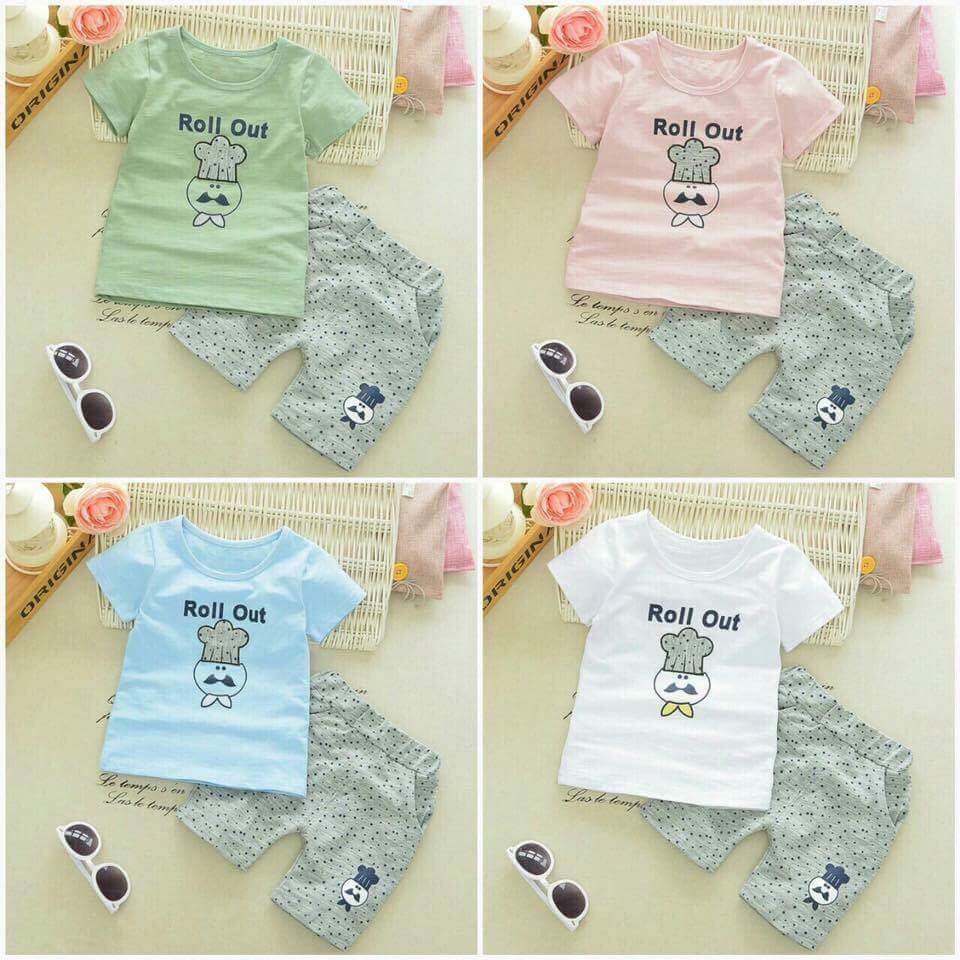 bộ đồ thun cho bé trai & bé gái