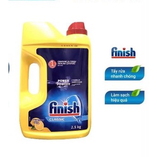 Bột rửa bát Finish 2.2kg dùng cho Máy rửa bát chén
