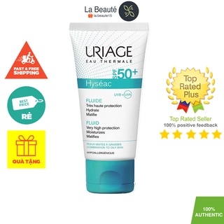 Uriage Hyseac Very High Protection Matifying Fluid SPF50+ - Kem Chống Nắng 50ml