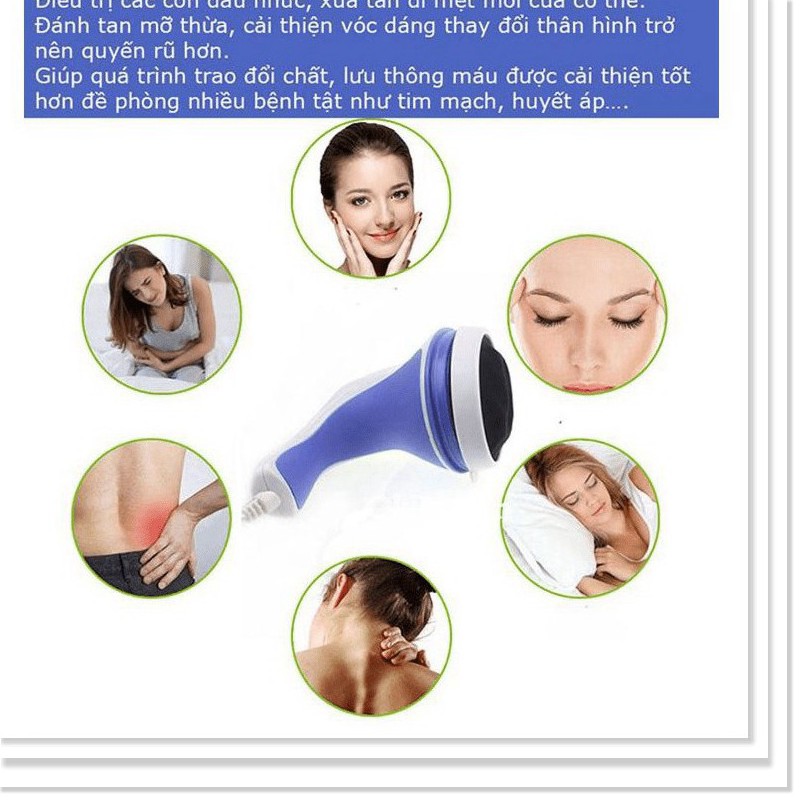 Máy Massage Cầm Tay Relax & Spin Tone 5 Đầu