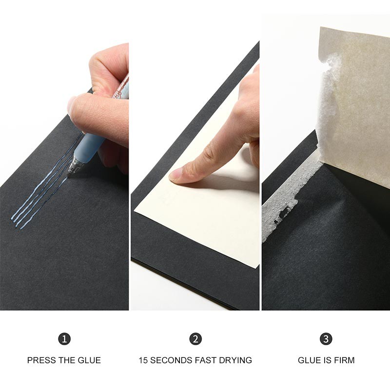 Bút keo dán washi SeamiArt dạng nhấn có thể đổ đầy lại thiết kế đáng yêu