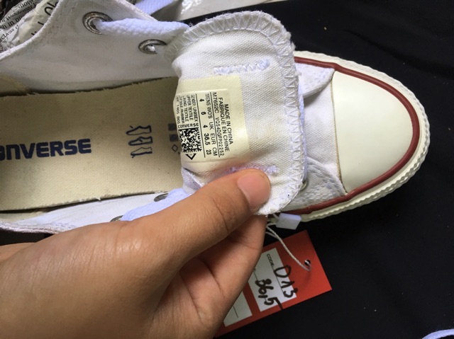 Giày converse 2hand chính hãng