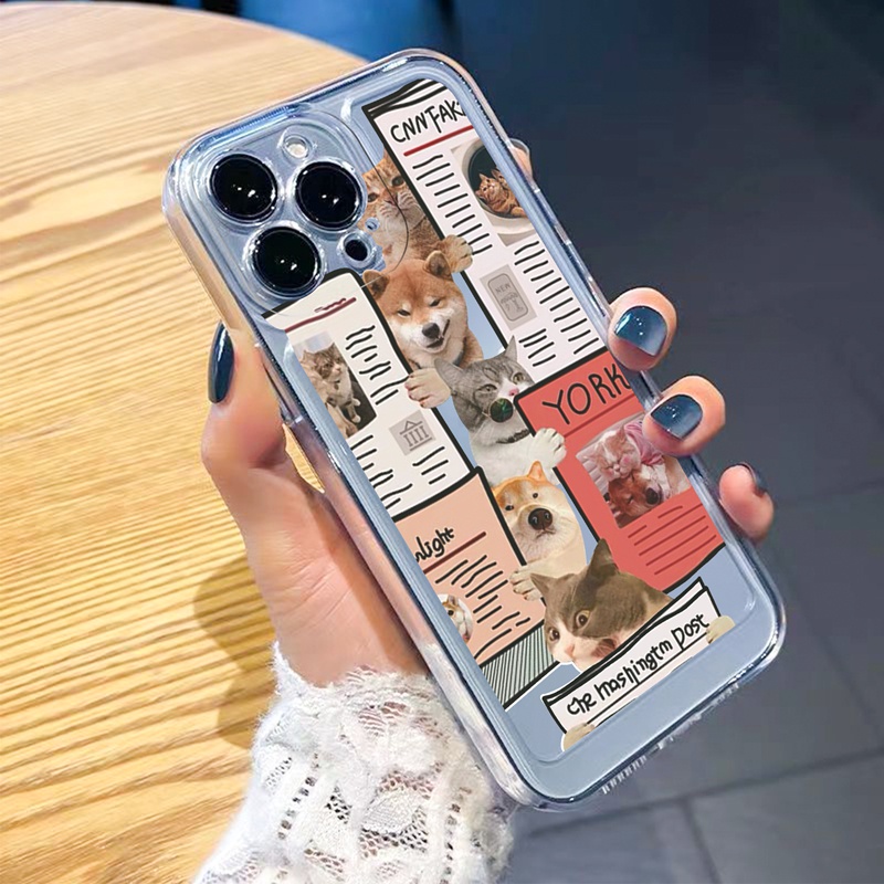 Ốp lưng iphone Ốp điện thoại Suntaiho tpu silicon hình cún shiba thích hợp cho iPhone 7 8 Plus 13 11 Pro 13 12 Pro Max XS Max X XR