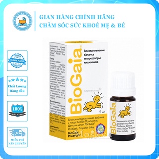 Men vi sinh BioGaia Protectis 5ml Pháp cho bé- Bổ sung lợi khuẩn , giảm khóc dạ đề , nôn chớ