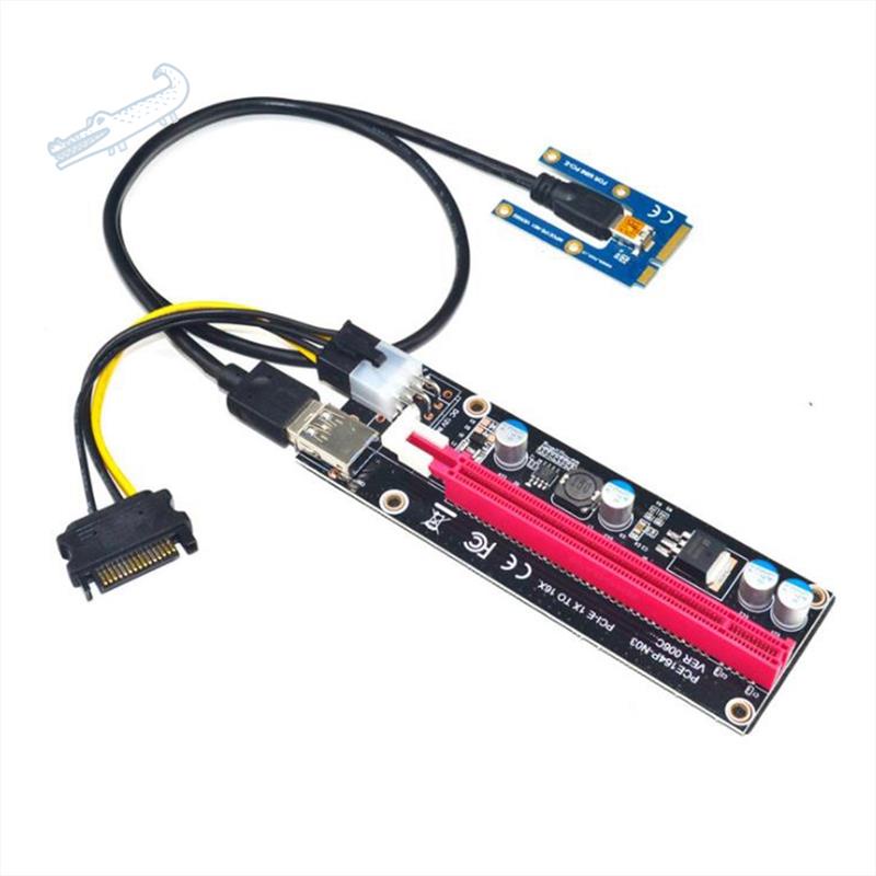 Card đồ họa ngoài Mini PCI Express 16X cho laptop EXP GDC BTC Miner MPCIe