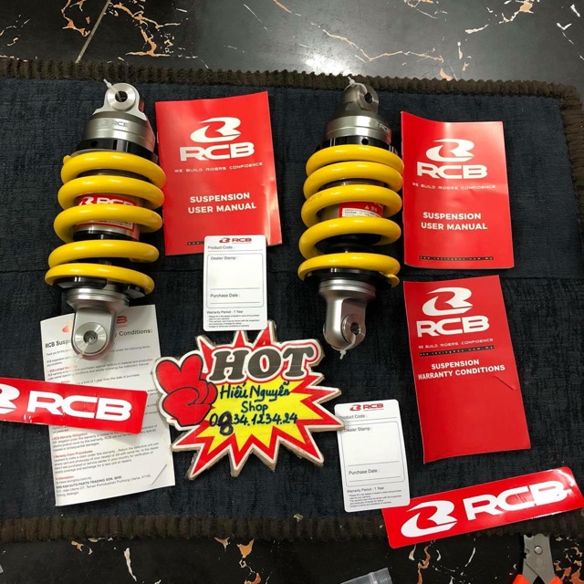 Phuộc Racingboy Exciter 135-150 chính hãng không tăng chỉnh