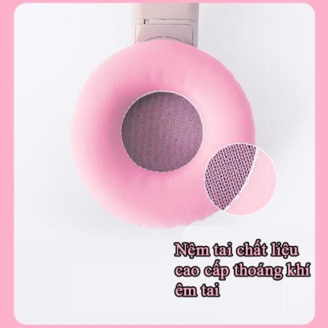 [Hàng loại 1] Tai Nghe Mèo Bluetooth, Headphone Tai Mèo (Có Mic, Bass Và Pin Khủng 400mAh- BH 12 tháng) | BigBuy360 - bigbuy360.vn
