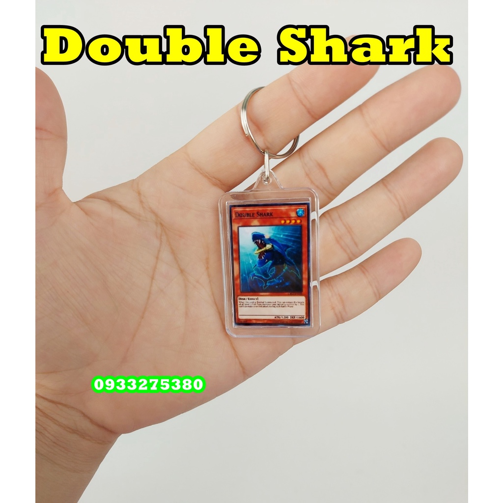 Móc khóa Yugioh - Double Shark