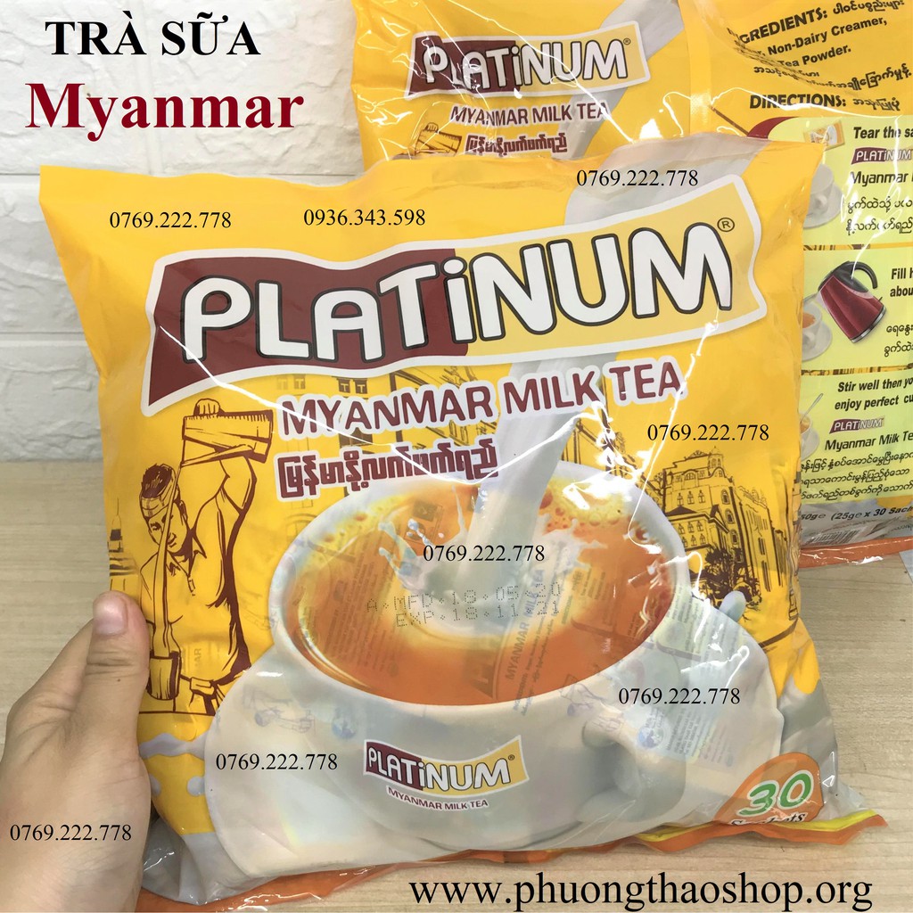 Trà Sữa Myanmar PLATINUM 30 gói