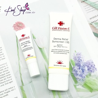 ☀️Kem chống nắng cho da lão hóa, khô, xỉn màu, sau điều tr ị laser và peeling Cell Fusion C Derma Relief SPF50 PA++++☀️