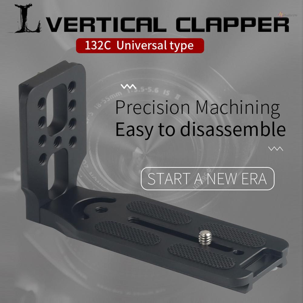 Giá Đỡ Máy Ảnh Hình Chữ L Bằng Hợp Kim Nhôm Có Ốc Vít 1/4 Inch