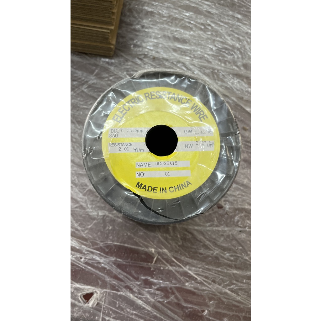 Dây điện trở  0.25*3.0mm, đảm bảo tin dùng, chất lượng, hàng uy tín, giá rẻ cạnh tranh, hỗ trợ lâu dài