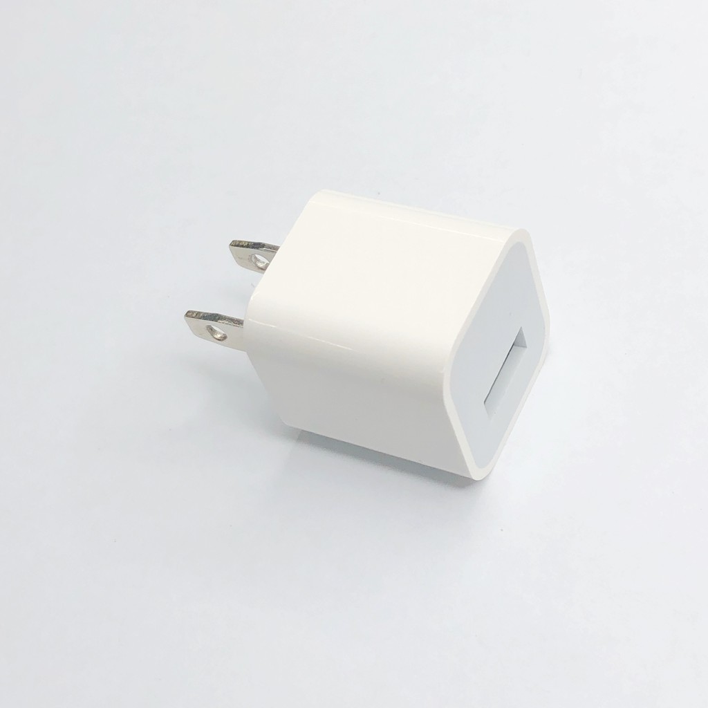 Củ sạc vuông cho điện thoại iphon tiêu chuẩn EU USA các dòng  5V 1A, sạc điện nhanh không kén máy KLH A19