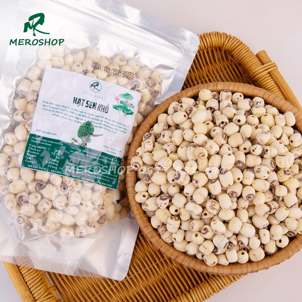 500GRAM HẠT SEN KHÔ ĐỒNG THÁP