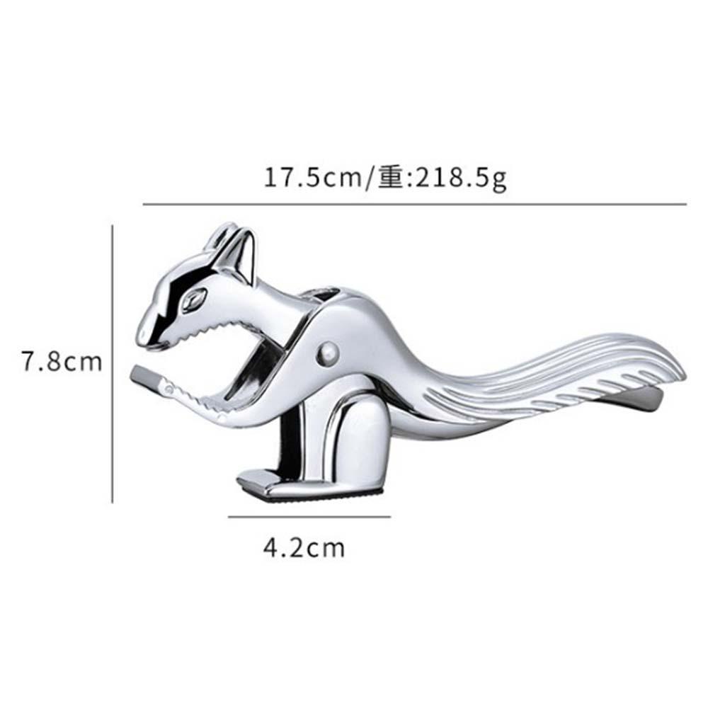Dụng Cụ Kẹp Hạt Dẻ Bằng Thép Không Gỉ Hình Con Sóc