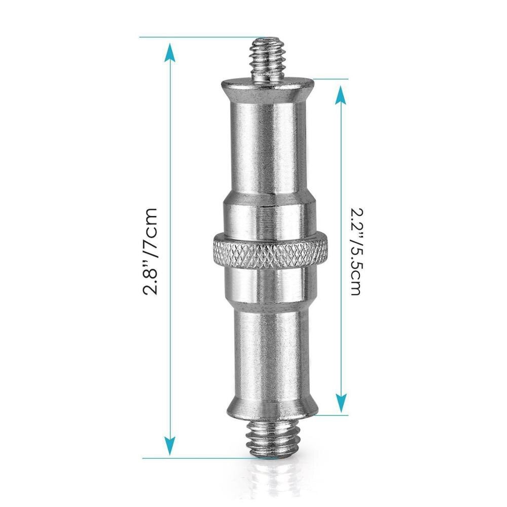 Bộ Vít Chuyển Đổi Đầu Cắm Sang Lỗ Cắm 1/4" 3/8" Cho Giá Đỡ Đèn Máy Ảnh