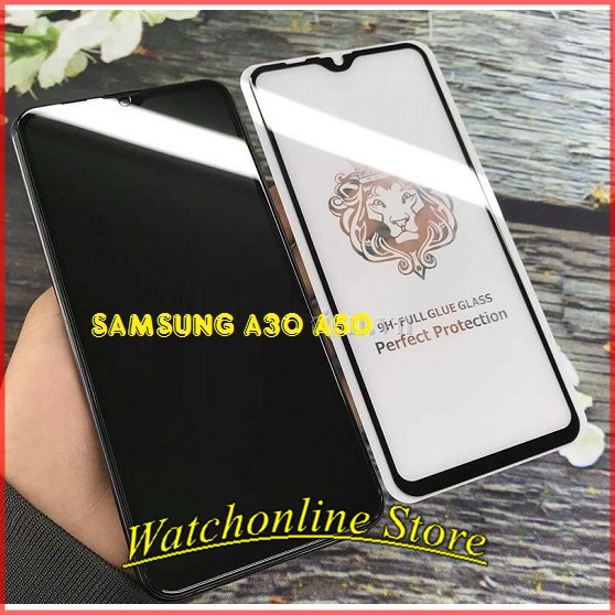 [Samsung] Cường lực 5D Samsung Galaxy A50 / A30 Full Màn Full Keo Không Chấm Liti