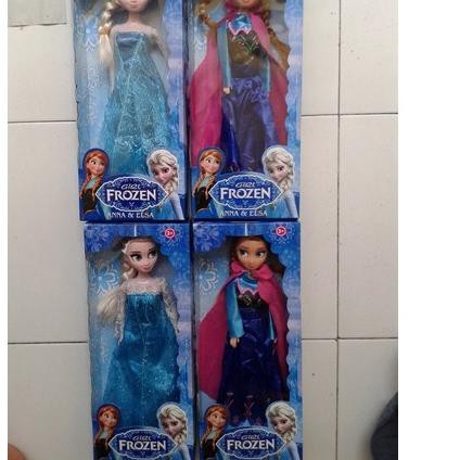 Búp Bê Barbie Hình Công Chúa Anna Và Elsa Trong Phim Frozen