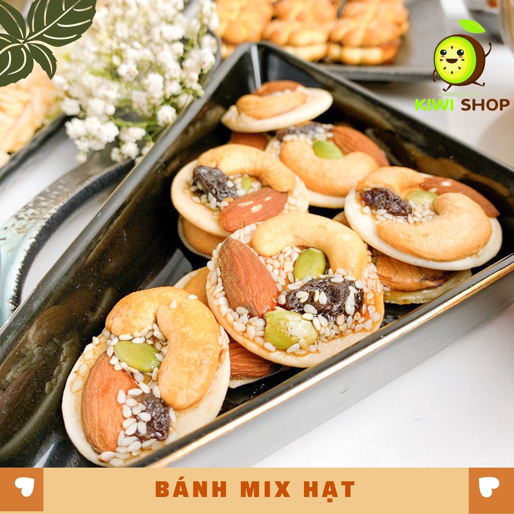 Combo Bánh quy Mix các vị, các loại hạt ăn kiêng, giảm cân, dinh dưỡng FIGO - Đồ ăn vặt văn phòng việt Nam