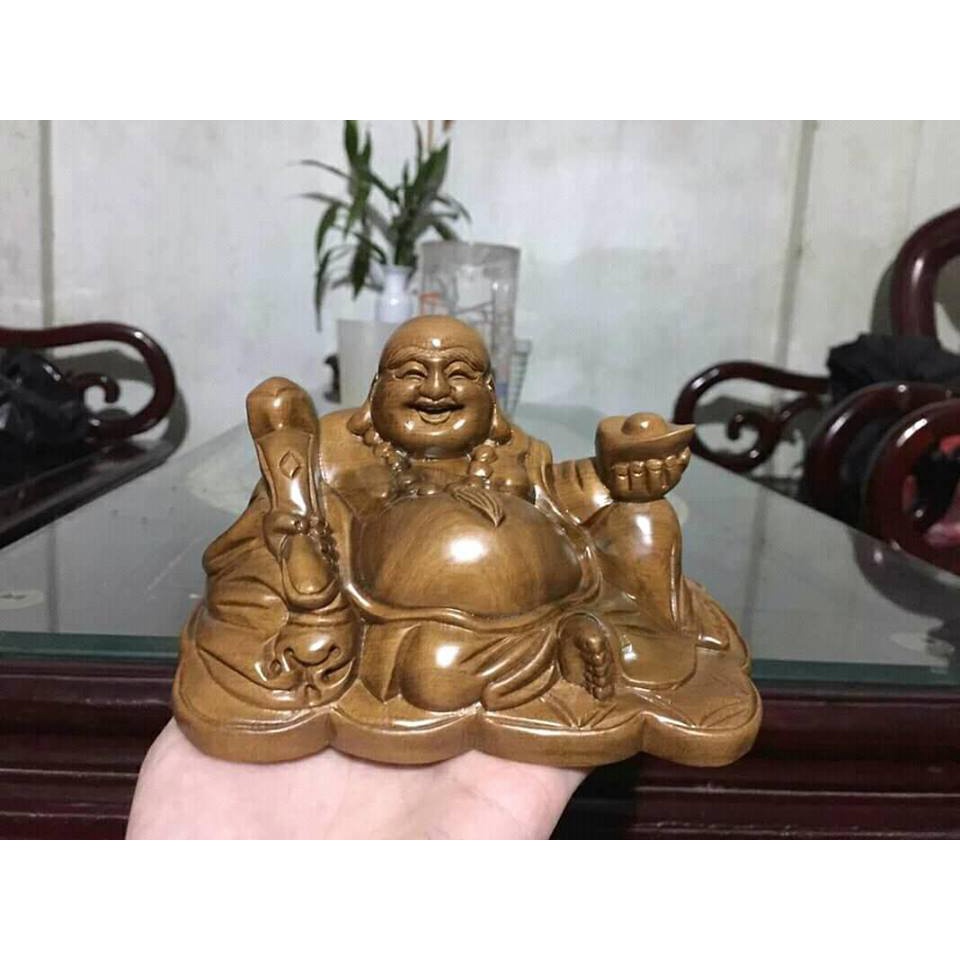 Tượng di lạc kéo bao tiền dài 20 cm-TẶNG 1 VÒNG ĐEO TAY