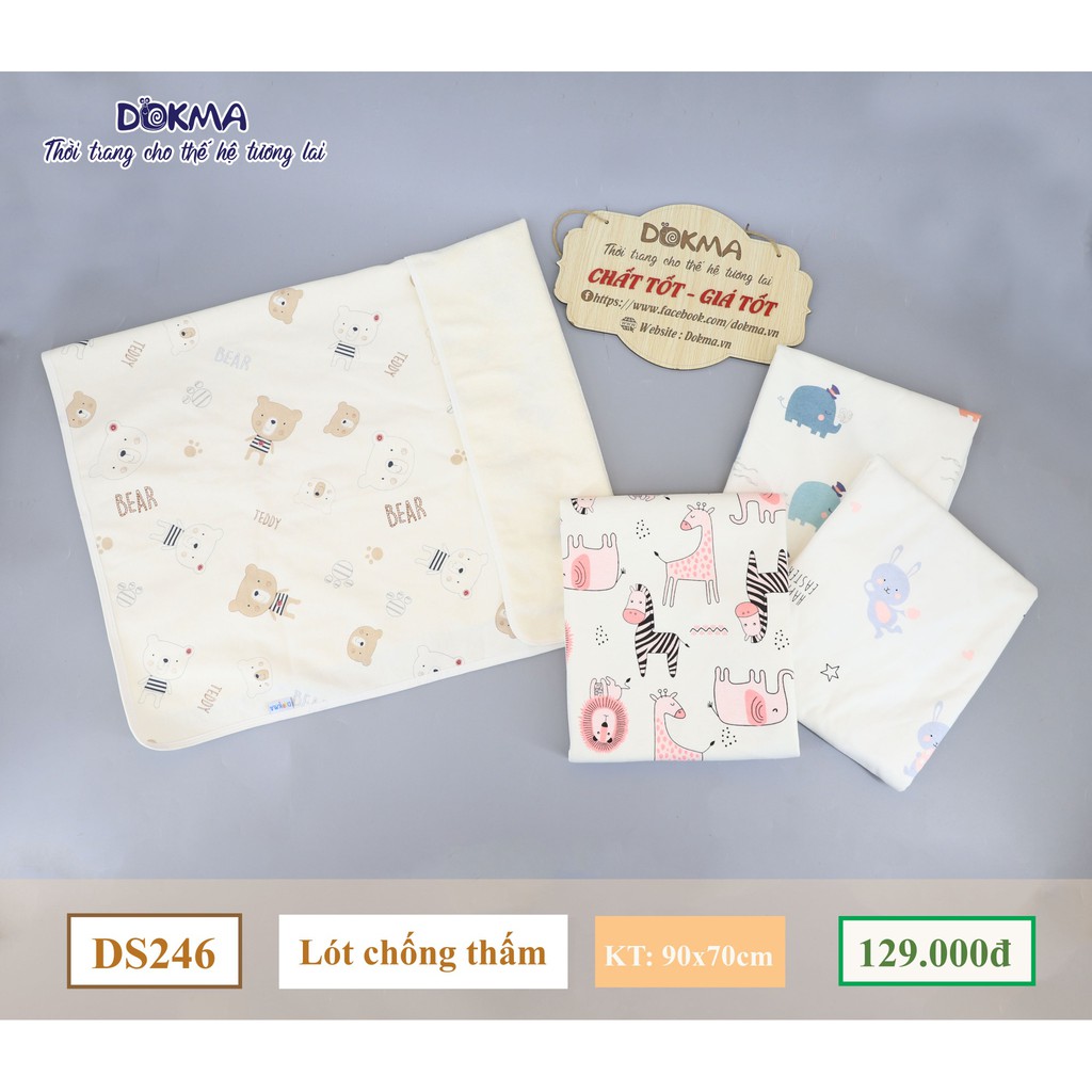 Tấm lót chống thấm 3 lớp sợi cotton Dokma