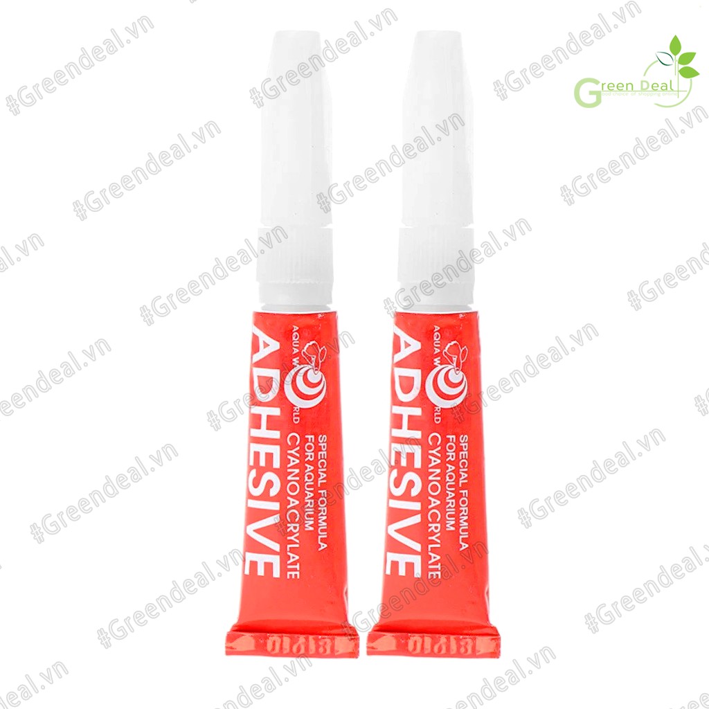 AQUA WORLD - Adhesive Glue (Tuýp 5 gram) | Keo dán rêu và cây cho hồ cá thủy sinh