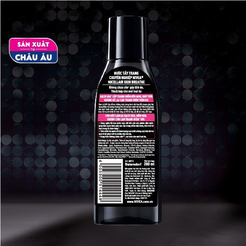 Nước tẩy trang chuyên nghiệp NIVEA Expert Micellair Skin Breathe  - 88513