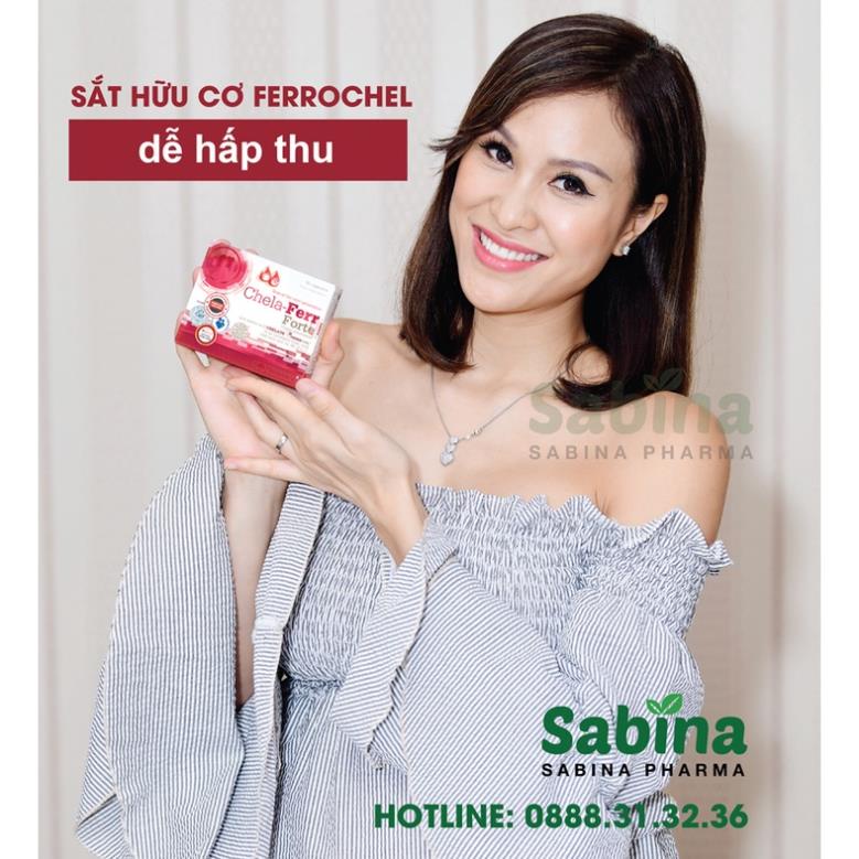 Sắt Chela-Ferr® Forte –Viên sắt cho mẹ bầu và sau sinh hỗ trợ bổ sung và dễ hấp thu sắt hữu cơ